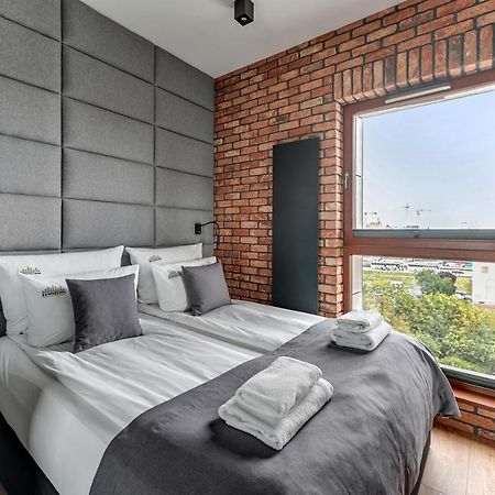 Downtown Apartments River View Gdansk Bagian luar foto
