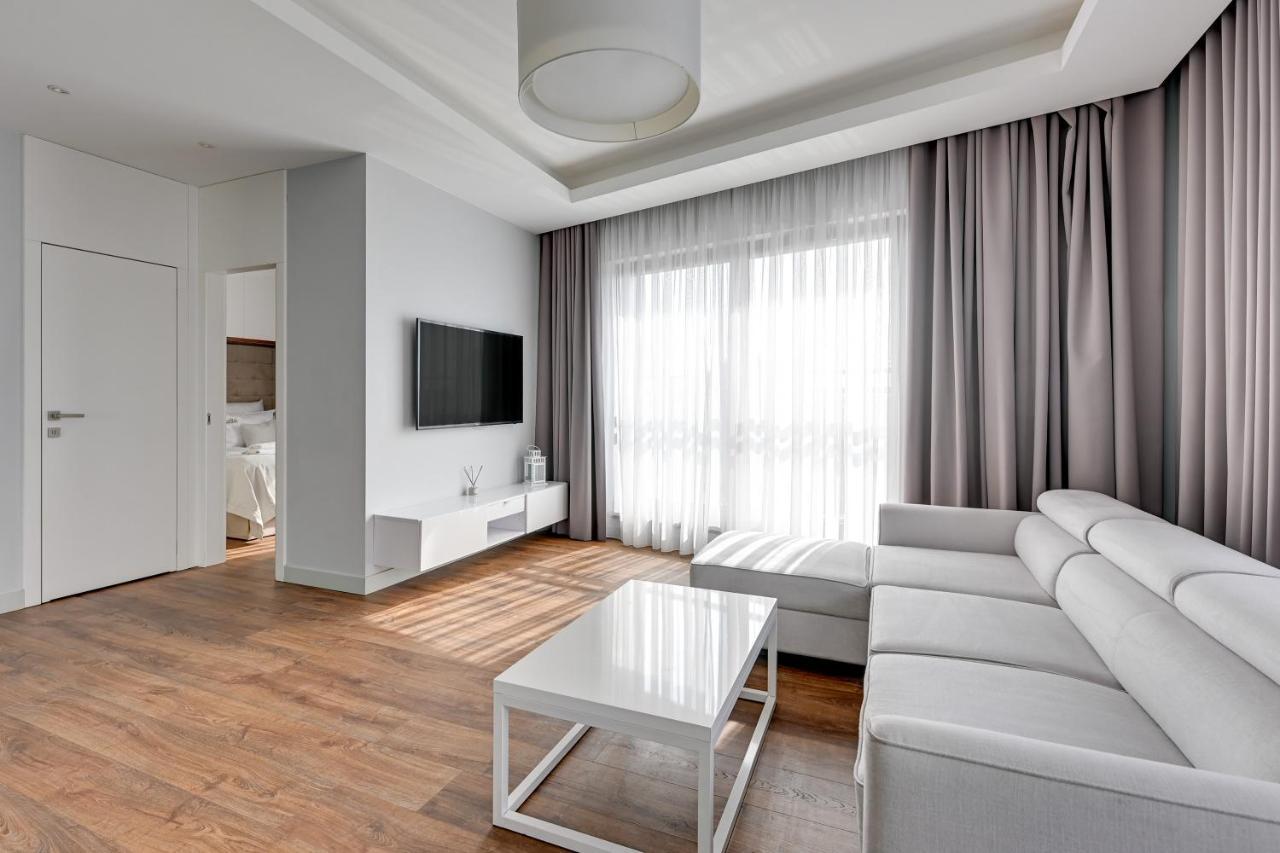 Downtown Apartments River View Gdansk Bagian luar foto