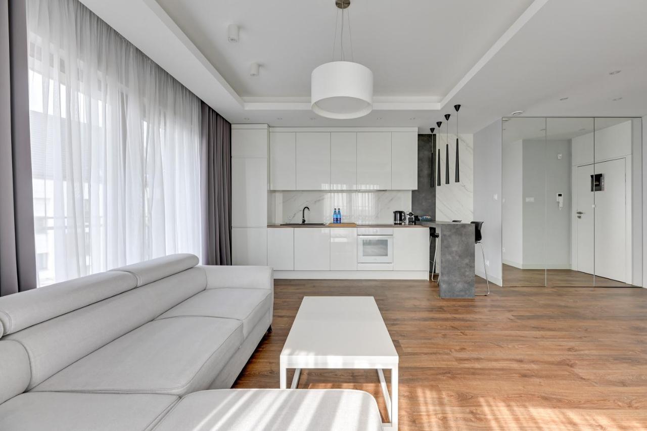 Downtown Apartments River View Gdansk Bagian luar foto