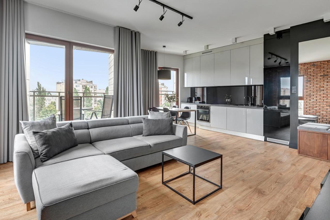 Downtown Apartments River View Gdansk Bagian luar foto