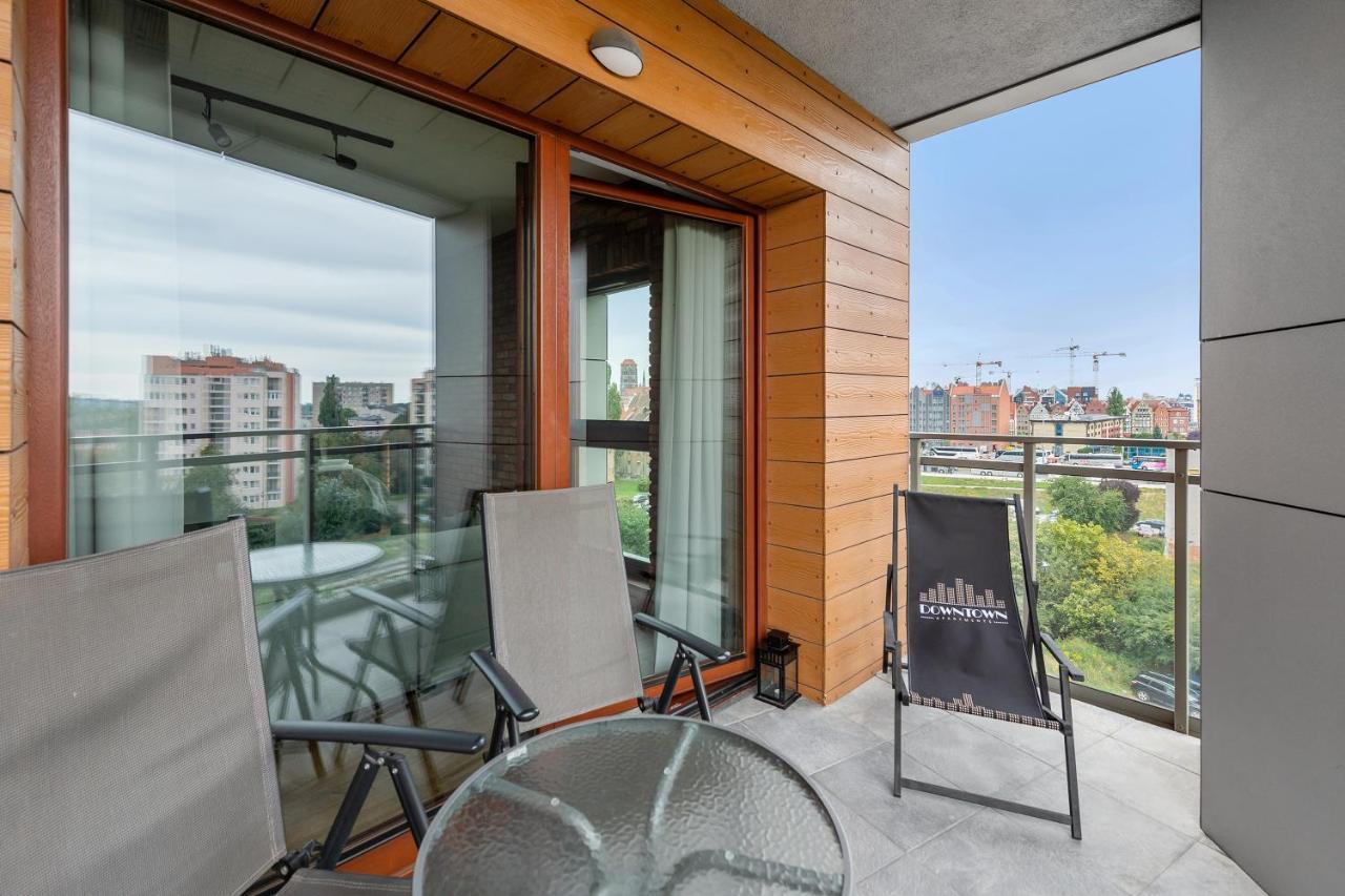 Downtown Apartments River View Gdansk Bagian luar foto