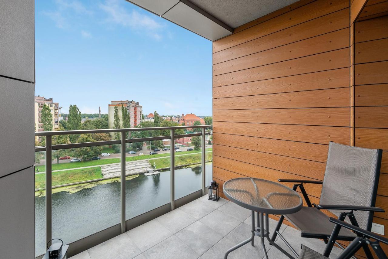 Downtown Apartments River View Gdansk Bagian luar foto