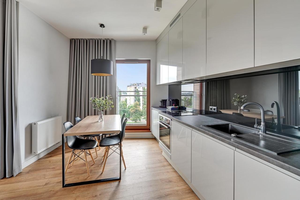 Downtown Apartments River View Gdansk Bagian luar foto
