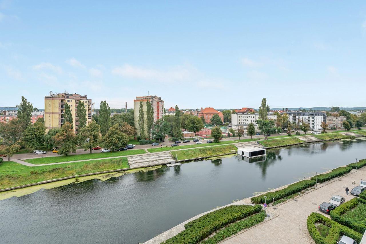 Downtown Apartments River View Gdansk Bagian luar foto