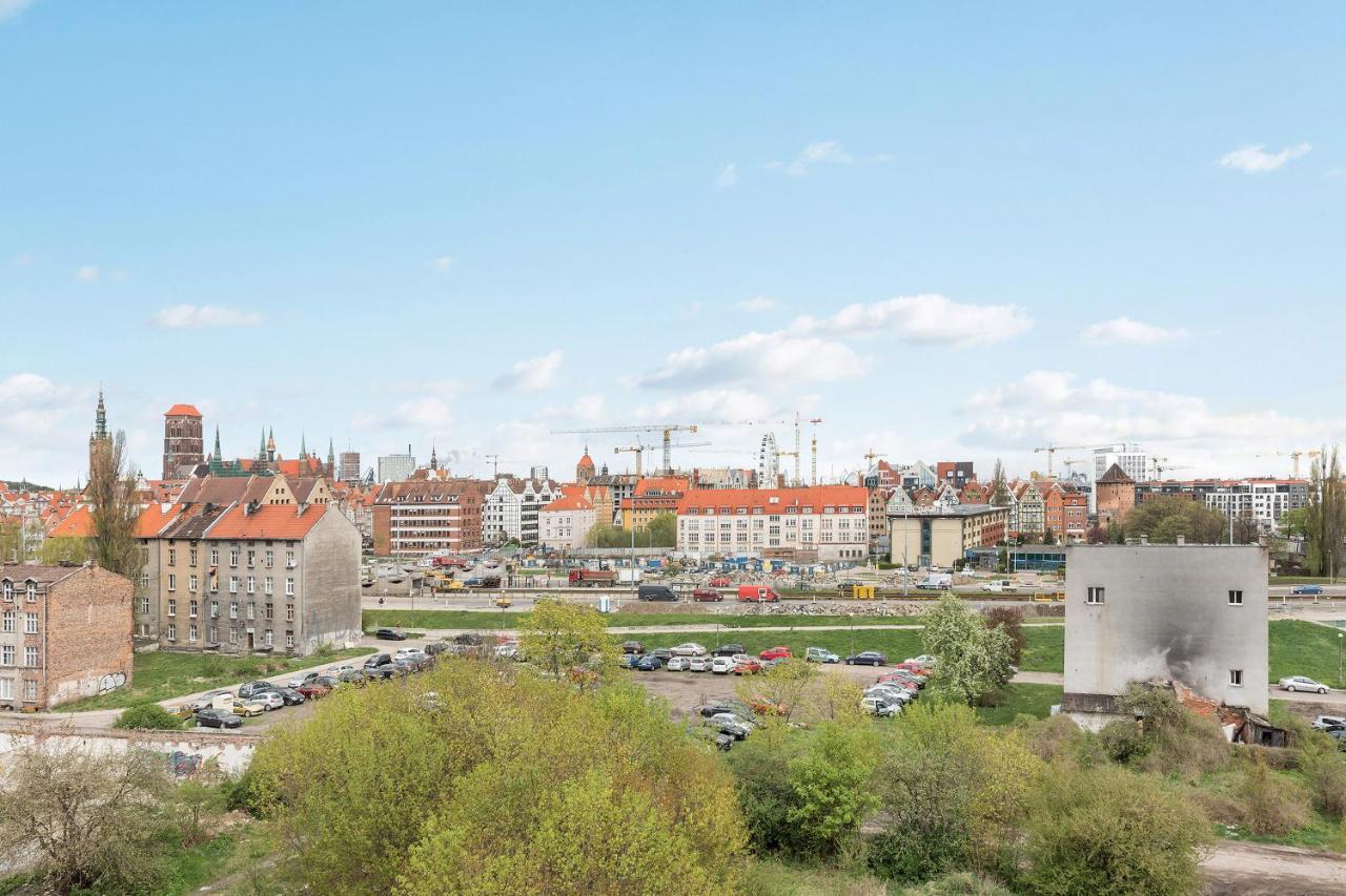 Downtown Apartments River View Gdansk Bagian luar foto